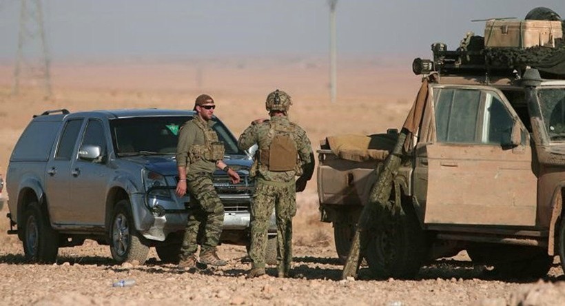 Lực lượng Mỹ đang có mặt trên chiến tuyến Raqq tại chiến trường Syria