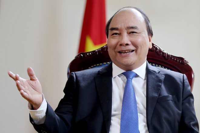 Thủ tướng Nguyễn Xuân Phúc    Ảnh: Bloomberg