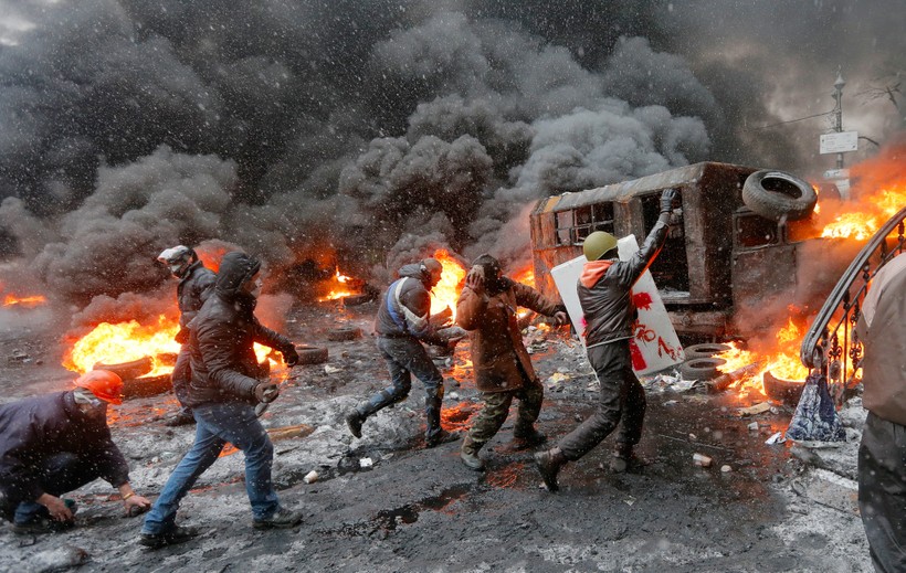 Bạo loạn Maidan ở Ukraine được cho là có bàn tay sắp đặt của Mỹ 