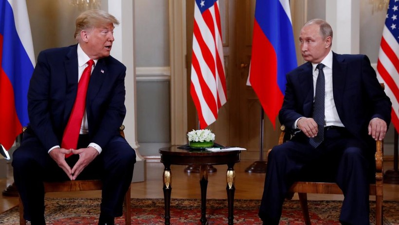 Tổng thống Putin gặp người đồng cấp Donald Trump tại Helsinki ngày 16/7