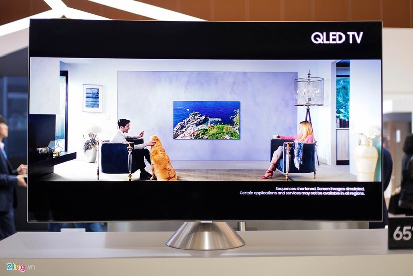 Samsung QLED TV sẽ về Việt Nam trong tháng 4.