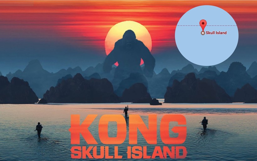 Poster phim Kong: Skull Island (Ảnh: WARNER BROS)