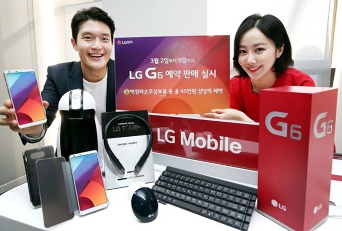 LG bán sạch 40.000 LG G6 trong 4 ngày