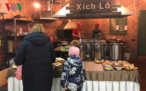 Nhà hàng Xích lô, mang phong cách phố cổ Hà Nội