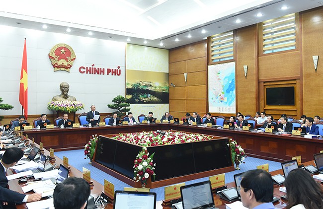 Thủ tướng Nguyễn Xuân Phúc chủ trì phiên họp Chính phủ thường kỳ tháng 7/2016