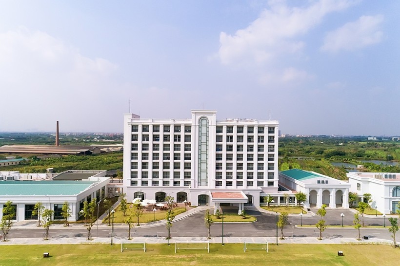 Trụ sở mới của Trung tâm Đào tạo Bóng đá Trẻ PVF tại Hưng Yên.