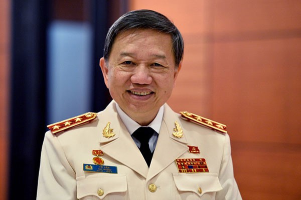 Thượng tướng Tô Lâm, Ủy viên Bộ Chính trị, Bí thư Đảng ủy Công an Trung ương, Bộ trưởng Bộ Công an