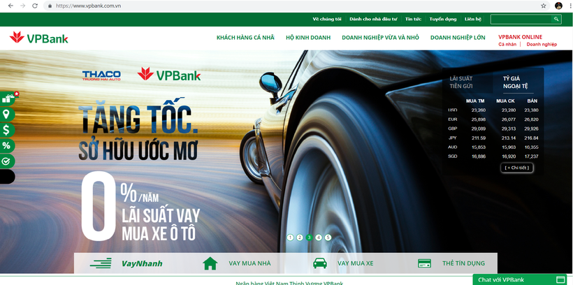 VPBank là một trong những ngân hàng tiên phong trên thị trường đưa các dịch vụ ngân hàng số vào ứng dụng thực tiễn.