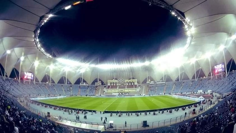 Người dân Ả rập Saudi đã được chứng kiến trận cầu đỉnh cao của bóng đá châu Âu. Ảnh AP.