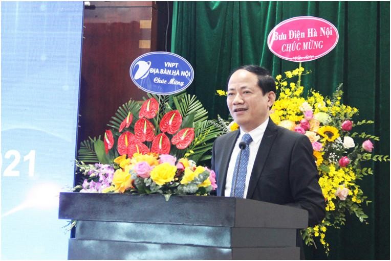 Thứ trưởng Phạm Anh Tuấn phát biểu tại Hội nghị. Anh Mic