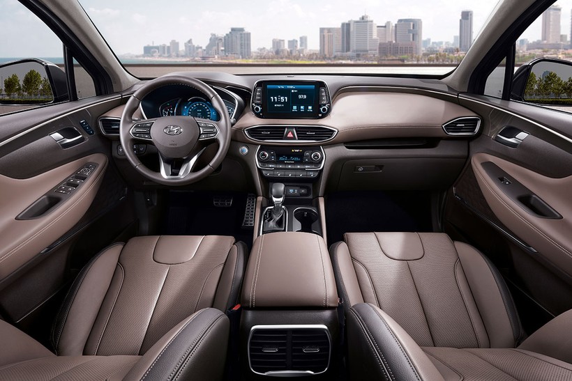 Cận cảnh mẫu Hyundai Santa Fe 2019 vừa chính thức ra mắt ảnh 2 Cận cảnh mẫu Hyundai Santa Fe 2019 vừa chính thức ra mắt ảnh 2