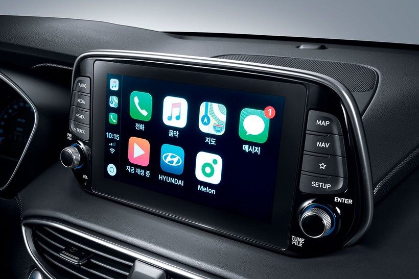 Cận cảnh mẫu Hyundai Santa Fe 2019 vừa chính thức ra mắt ảnh 21 Cận cảnh mẫu Hyundai Santa Fe 2019 vừa chính thức ra mắt ảnh 21