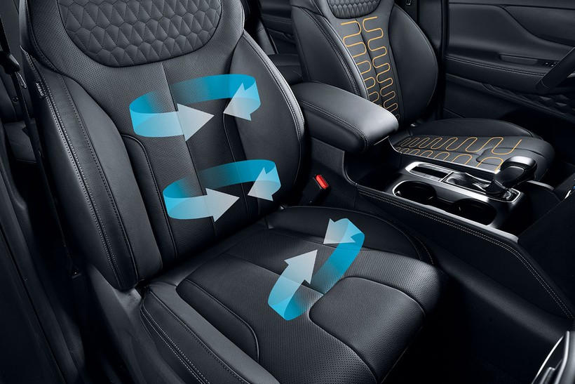Cận cảnh mẫu Hyundai Santa Fe 2019 vừa chính thức ra mắt ảnh 28 Cận cảnh mẫu Hyundai Santa Fe 2019 vừa chính thức ra mắt ảnh 28
