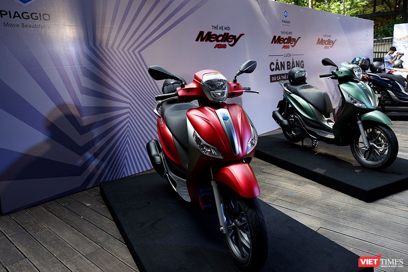 Piaggio Việt Nam ra mắt Medley ABS 2018, giá tăng nhẹ, thêm màu mới ảnh 3 Piaggio Việt Nam ra mắt Medley ABS 2018, giá tăng nhẹ, thêm màu mới ảnh 3