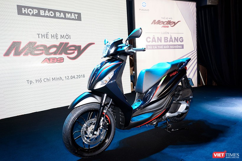 Piaggio Việt Nam ra mắt Medley ABS 2018, giá tăng nhẹ, thêm màu mới ảnh 2 Piaggio Việt Nam ra mắt Medley ABS 2018, giá tăng nhẹ, thêm màu mới ảnh 2
