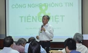 Một hội thảo về CNTT và tiếng Việt. Ảnh: PC World Vietnam