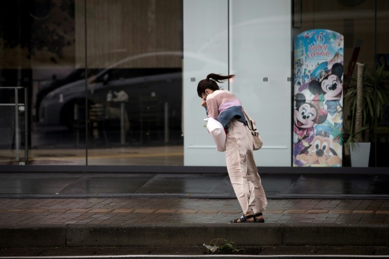 Nhật Bản dễ bị mưa lớn vào mùa hè. Ảnh minh họa: AFP