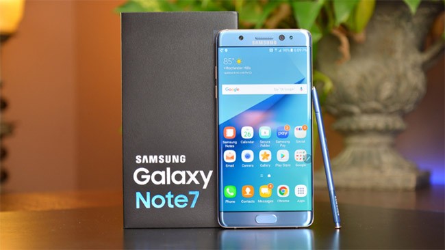 Samsunng đã khẳng định sẽ bán Note 7 tân trang