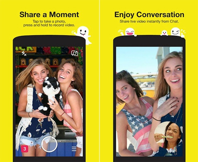 Snapchat thông báo tăng trưởng chậm, chuẩn bị cải tiến giao diện Android ảnh 1 Snapchat thông báo tăng trưởng chậm, chuẩn bị cải tiến giao diện Android ảnh 1