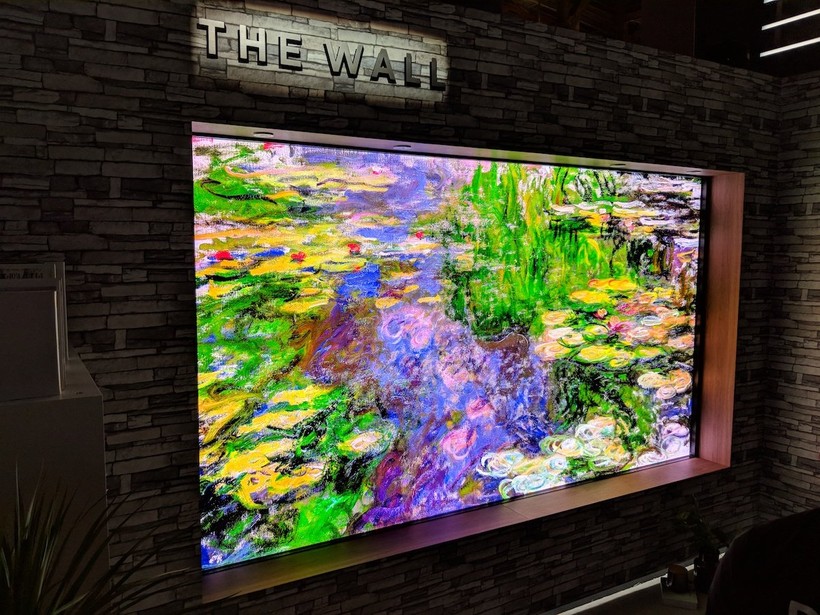 Khám phá tivi “Bức tường” rộng 146 inch của Samsung ảnh 1 Khám phá tivi “Bức tường” rộng 146 inch của Samsung ảnh 1