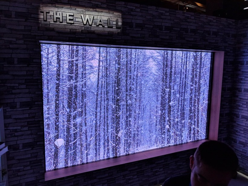 Khám phá tivi “Bức tường” rộng 146 inch của Samsung ảnh 2 Khám phá tivi “Bức tường” rộng 146 inch của Samsung ảnh 2