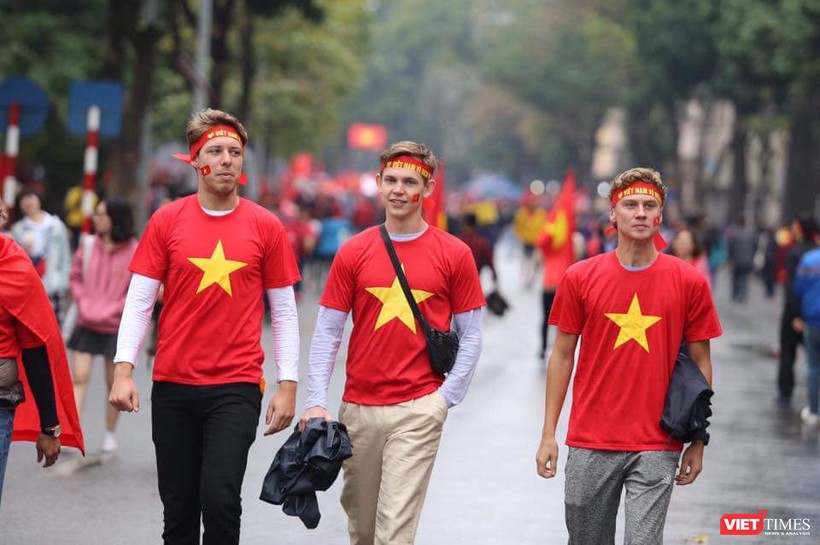 Không khí trận bóng lịch sử của U23 Việt Nam: Chút tiếc nuối phút cuối ảnh 15 Không khí trận bóng lịch sử của U23 Việt Nam: Chút tiếc nuối phút cuối ảnh 15