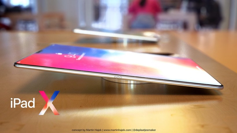 Lộ diện hình ảnh iPad X: tai thỏ, màn hình vô cực ảnh 2