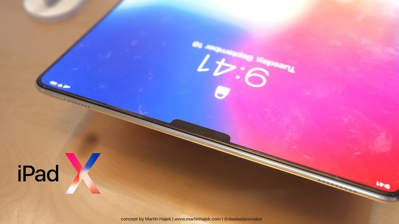 Lộ diện hình ảnh iPad X: tai thỏ, màn hình vô cực ảnh 4