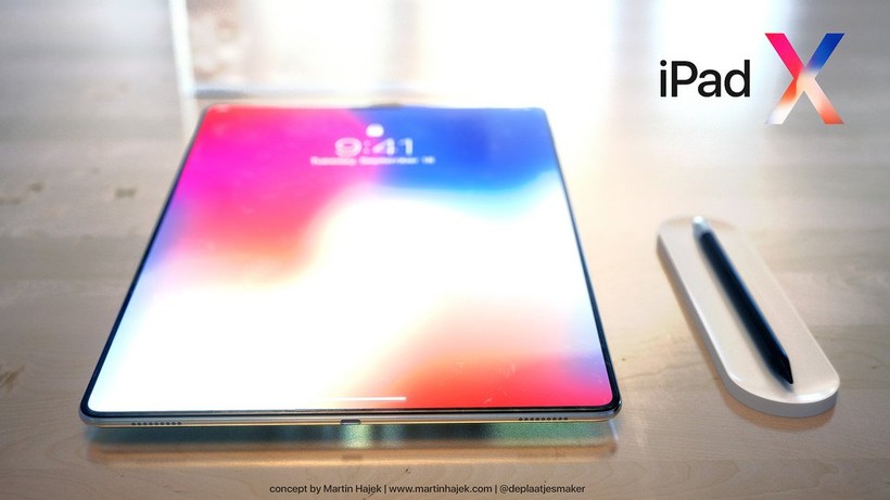 Lộ diện hình ảnh iPad X: tai thỏ, màn hình vô cực ảnh 7
