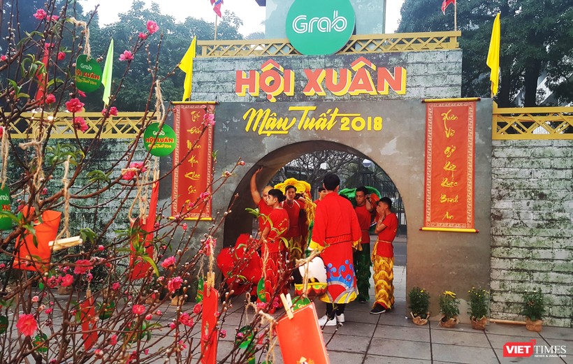 Trải nghiệm hội chợ Xuân của... hãng taxi công nghệ ảnh 1
