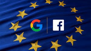 Google và Facebook sẽ phải trả tiền cho các hãng truyền thông châu Âu nếu một bộ luật về bản quyền được thông qua vào ngày 12/9 tới đây (ảnh: Adweek)