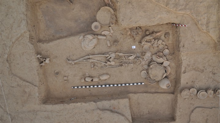 Hài cốt của một phụ nữ sống cách đây gần 5.000 năm (ảnh minh họa: The Atlantic)