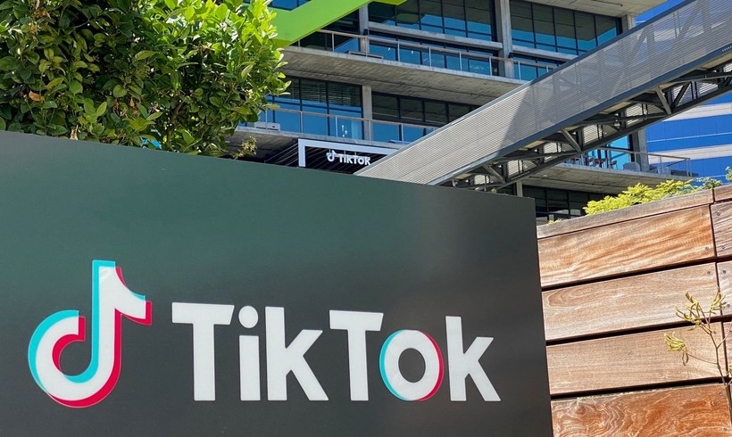 Chi nhánh của TikTok ở Culver City, California (ảnh: AFP)