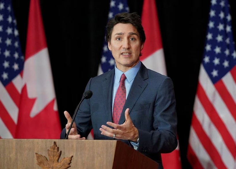 Thủ tướng Canada Justin Trudeau (ảnh: Reuters)
