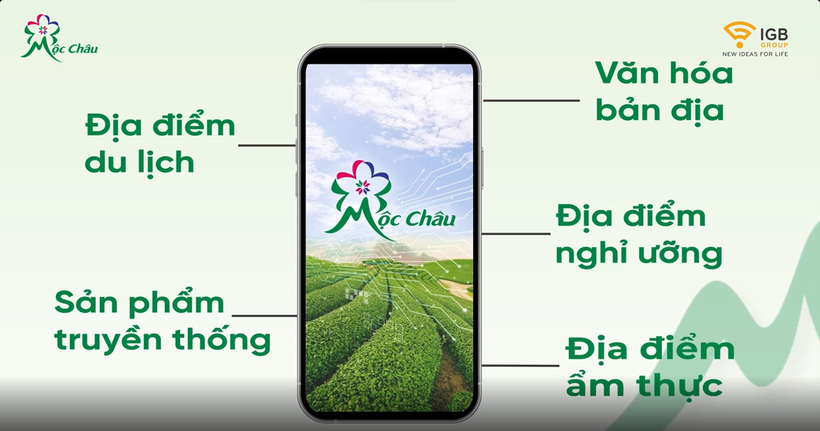 Huyện Mộc Châu ra mắt ứng dụng du lịch thông minh "Mộc Châu Tour"