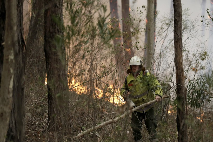 Australia đối mặt với những thiệt hại nặng nề do cháy rừng (Ảnh: AP)