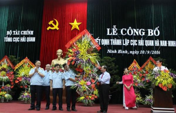 Thành lập Cục Hải quan Hà Nam Ninh- (Ảnh: Hải Quan).