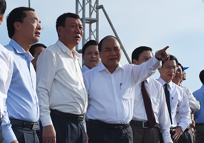 Thủ tướng Chính phủ Nguyễn Xuân Phúc dự lễ mít tinh hưởng ứng Tuần lễ biển và hải đảo Việt Nam.