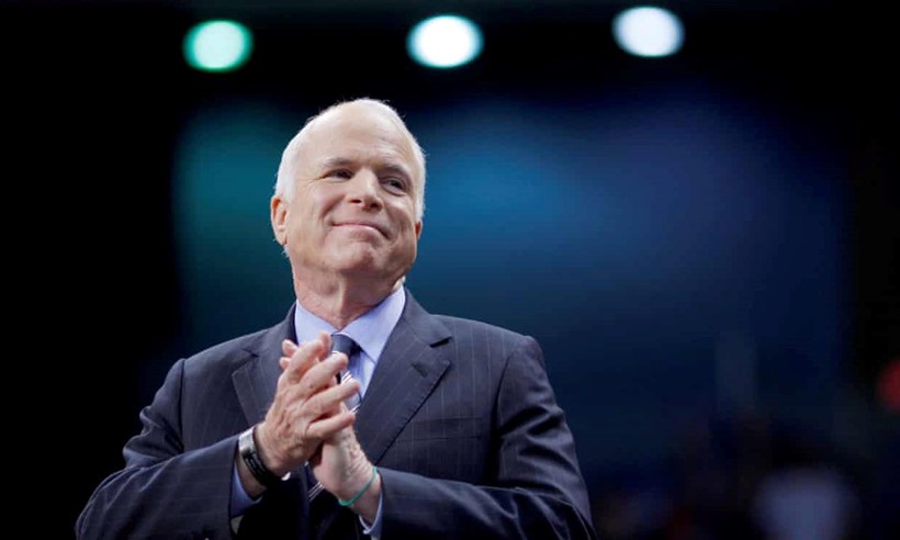 John McCain trong một cuộc vận động ở North Carolina năm 2008. Ảnh:Reuters.