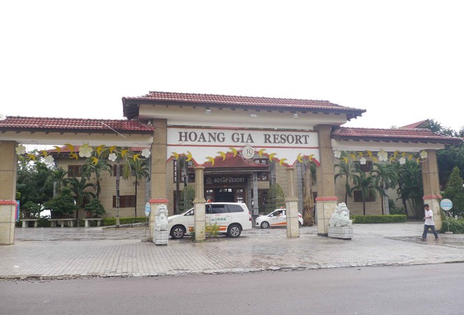 Resort Hoàng Gia Quy Nhơn. (Ảnh: Hoàng Trọng)
