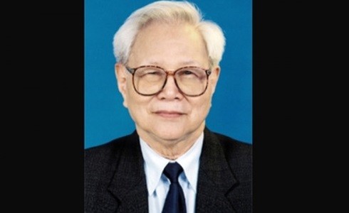 Nguyên Ủy viên Bộ Chính trị Nguyễn Đức Bình (Ảnh: Học viện Chính trị Quốc gia Hồ Chí Minh)