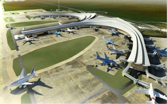 Được đề xuất xây dựng dự án sân bay Long Thành, năng lực tài chính của ACV là điều đáng bàn. (Nguồn: Internet) 