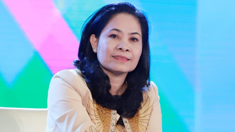 Bà Ninh Thị Bích Thùy - Tổng giám đốc CTCP Thép TVP (Ảnh: tvpsteel.vn)