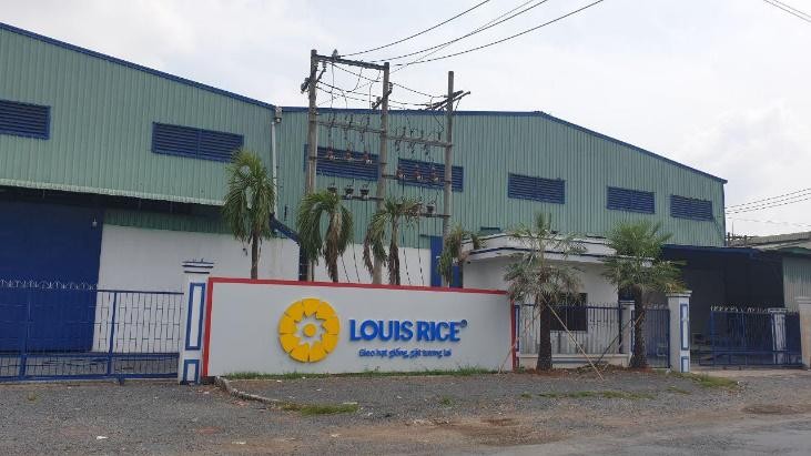 Một nhà máy sản xuất lúa gạo thương hiệu Louis (Nguồn: louisrice.vn)