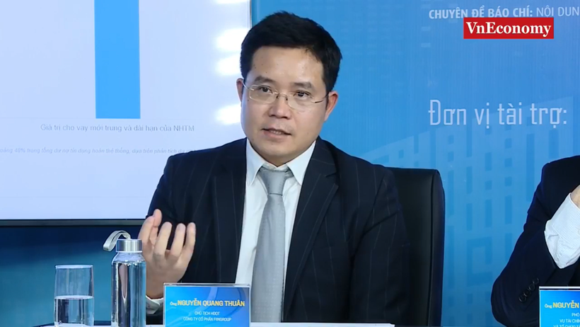 Ông Nguyễn Quang Thuân - Chủ tịch HĐQT FiinGroup (Ảnh chụp màn hình)