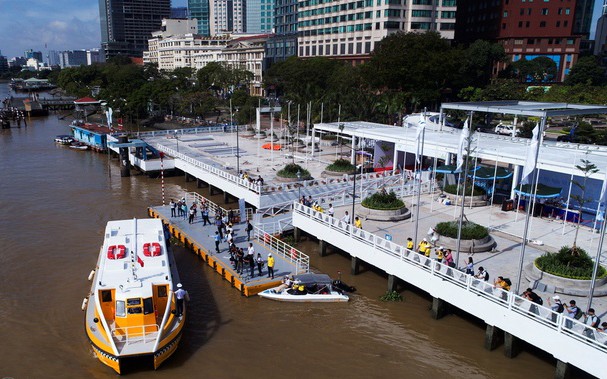 Bus sông Sài Gòn hiện đại nhất VN phải giảm chuyến vì COVID-19 (Ảnh: Lê Quân) 