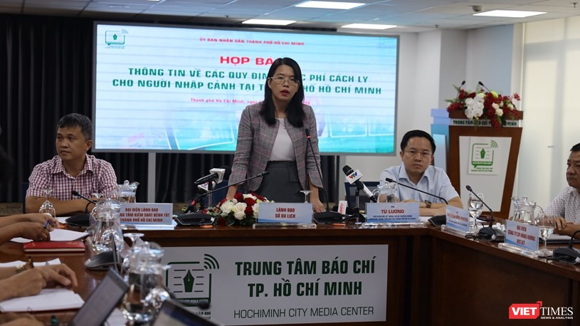 Trao đổi với VietTimes, bà Nguyễn Thị Ánh Hoa - Phó Giám đốc Sở Du lịch khẳng định có lý do để chi phí khách sạn cách ly cao. Ảnh: Khang Minh