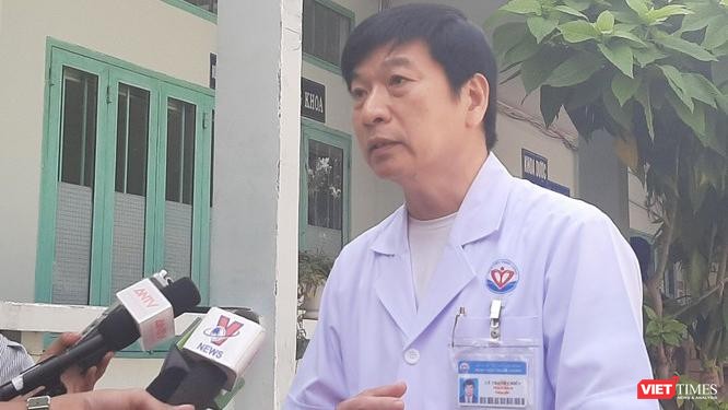 Bác sĩ Lê Thanh Chiến - Giám đốc Bệnh viện Trưng Vương - Ảnh: Nguyễn Trăm