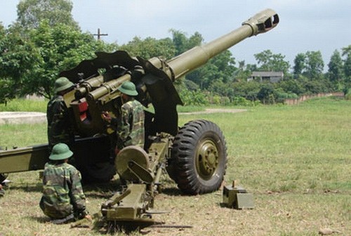Xe tăng, pháo cao xạ quân đội Việt Nam tập trận bắn đạn thật