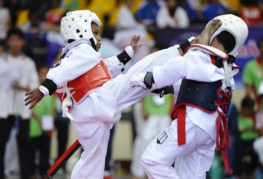 Video: Bấn loạn với đội võ sĩ nhí Taekwondo siêu đáng yêu